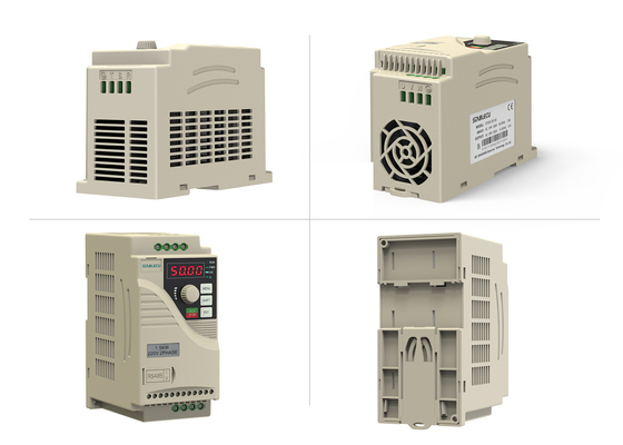 Single Phase To Three Phase VFD Motor 220V 0.75KW Variable Speed Drive